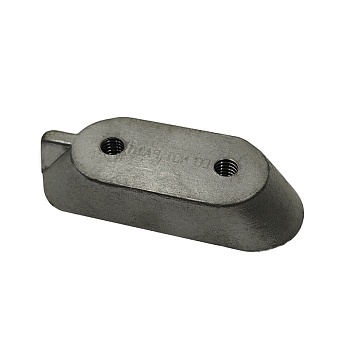 Анод цинковый на Yamaha 25-50/F9.9-250/Honda 2-15 hp. Оригинальный номер 6EO-45251